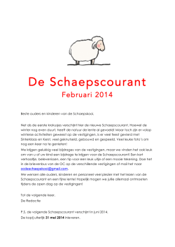 Schaepscourant feb 2014.1