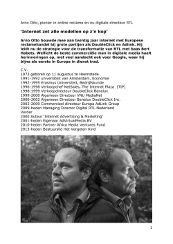 Interview Arno Otto