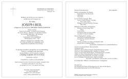 JOSEPH BEEL