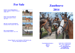 Download brochure - breeding season 2014