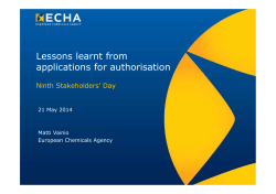 13.Applications for Auth._MV - ECHA