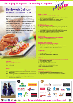 HEI1412-01 Poster Ede Culinair_A0.indd