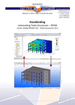 Handleiding Tekla