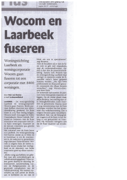 Eindhovens Dagblad - Woningstichting Laarbeek