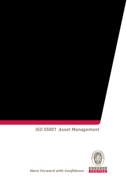 ISO 55001 Asset Management
