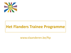 Het Flanders Trainee Programme
