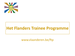 Het Flanders Trainee Programme