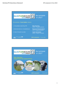 Download presentatie 1 van deze sessie