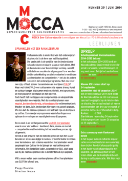 LEERLIJNEN - Mocca Amsterdam
