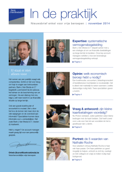 In de praktijk november 2014