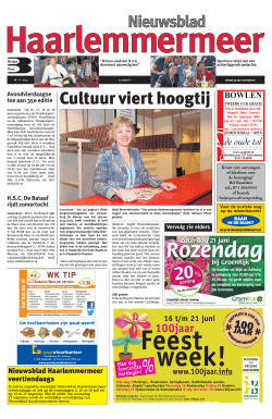 Nieuwsblad Haarlemmermeer 2014-06-18 6MB