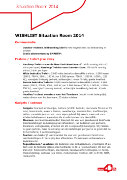 WISHLIST Situation Room 2014