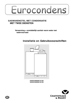 Installatie en Gebruiksvoorschriften