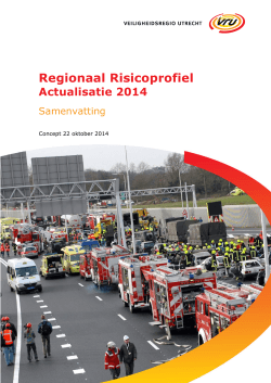 Regionaal Risicoprofiel - Veiligheidsregio Utrecht