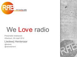 We Love radio - de Opvoedpoli