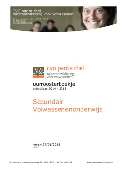 download het uurroosterboekje SVWO (PDF)