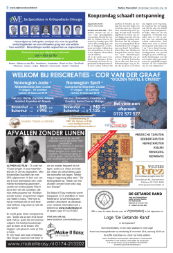 Alphens Nieuwsblad - 6 november 2014 pagina 12