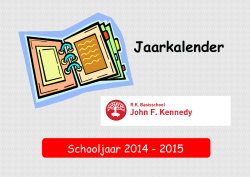 Jaarkalender - John F. Kennedy