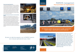 RAMSHE-management wegenprojecten