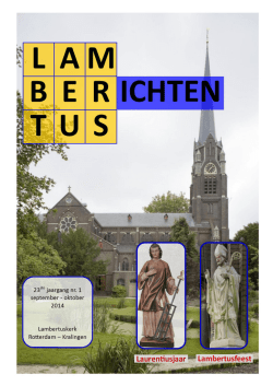 Download PDF - Sint Lambertuskerk Rotterdam