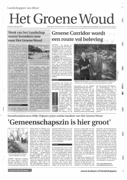 DIRSCHOT .- Een pijpenla. Zo noemen wethouder