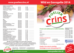 Download hier bestelformulier voor de as feestdagen.