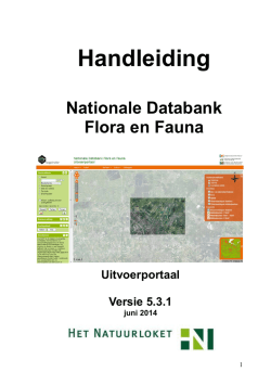 Handleiding Uitvoerportaal versie 5.3.1_juni2014