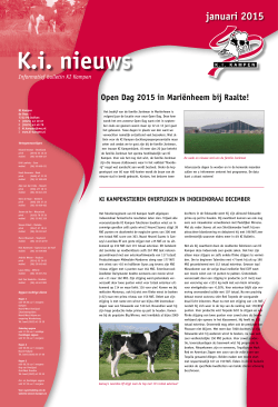 januari 2015 - KI