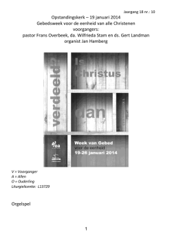 Jaargang 12 nr - Opstandingskerk De Bilt