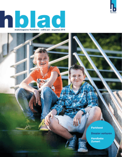 juli/aug - Stad Harelbeke