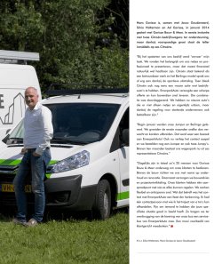 Hans Gorisse is, samen met Jacco Goudzwaard