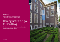 Herengracht 17-19A te Den Haag