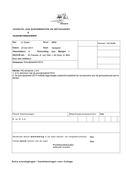 Grondprijsbrief 2014
