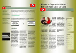 3.C.1 Communicatie-uiting 8 – Nieuwe schepen