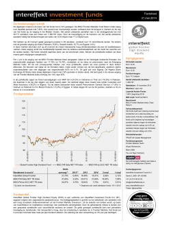 factsheet global frontier 2014-05 - Intereffekt Investment Funds N.V.