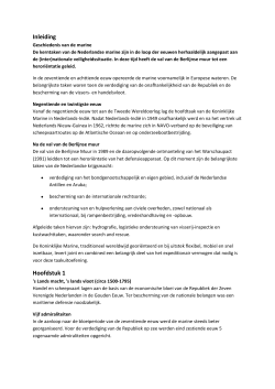 "De Koninklijke Marine werkstukken en spreekbeurten" PDF document