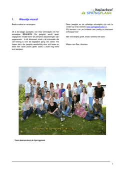 Jaargids - Kiem Onderwijs en Opvang