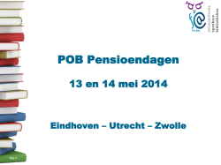presentatie - Pensioenfonds Openbare Bibliotheken