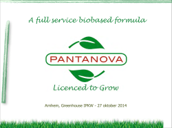A full service biobased formula