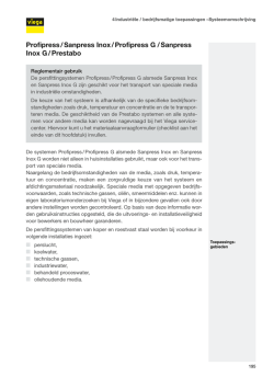 Technische handleiding Industrie