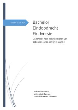 Bachelor Eindopdracht Eindversie