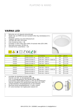 varna led - GKH Licht BV