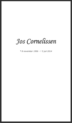 Download het overlijdensbericht (in PDF-formaat)