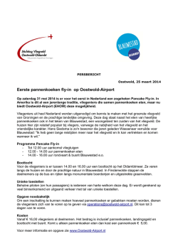 Eerste pannenkoeken fly-in op Oostwold
