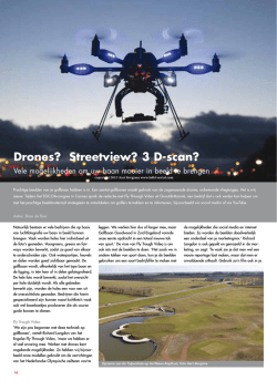 Drones? Streetview? 3 D-scan?