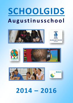 8. school - Augustinusschool