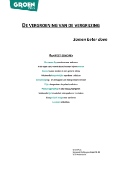in pdf - Groen Plus