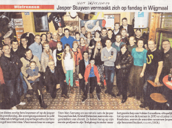 Jasper Stuyven vermaakt zich op fandag in Wijgmaal (26/11/2014)