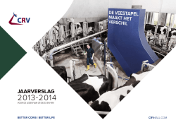 jaarverslag 2013-2014