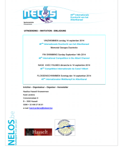 Int. Doortocht Albertkanaal 2014 (Hasselt)